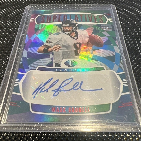 2022 PANINI ILLUSIONS MARK BRUNELL /99 AUTO AUTOGRAPH SUPERLATIVES #SS-MB 🔥 - Picture 1 of 3